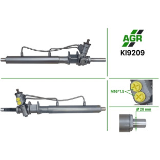 Steering rack with power steering, new, KI9209