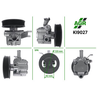 Power steering pump, new, KI9027