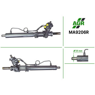 Steering rack with power steering, restored, MA9206R