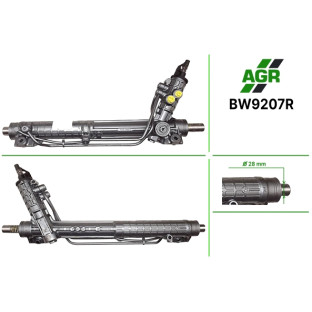 Steering rack with power steering, restored, BW9207R