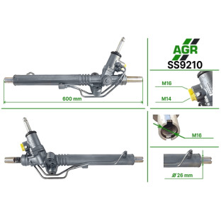 Steering rack with power steering, new, SU9210