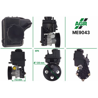 Power steering pump, new, ME9043