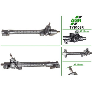 Steering rack without power steering, restored, TY9108R