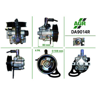Power steering pump, restored, DA9014R
