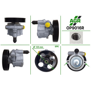 Power steering pump, restored, OP9016R
