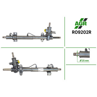 Steering rack with power steering, restored, RO9202R