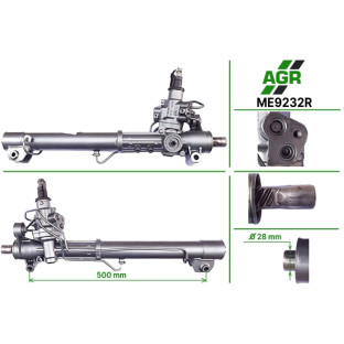 Steering rack with power steering, restored, ME9232R