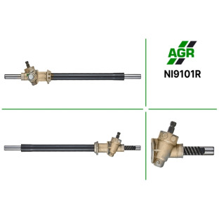 Steering rack without power steering, restored, NI9101R