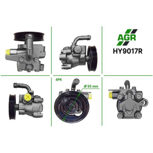 Power steering pump, restored, HY9017R