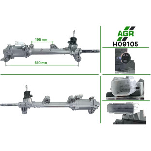 Steering rack with EPS, new, HO9105