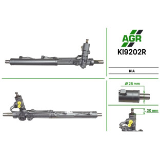 Steering rack with power steering, restored, KI9202R