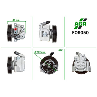 Power steering pump, new, FO9050