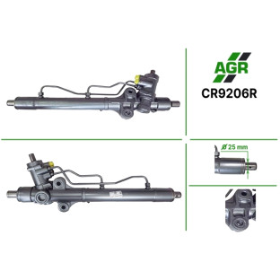 Steering rack with power steering, restored, CR9206R