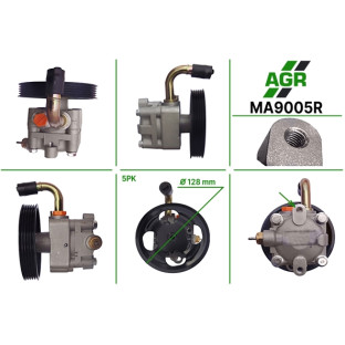 Power steering pump, restored, MA9005R