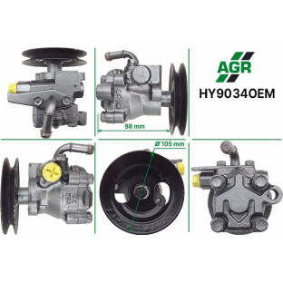 Power steering pump, new, HY9034OEM
