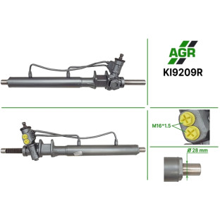 Steering rack with power steering, restored, KI9209R