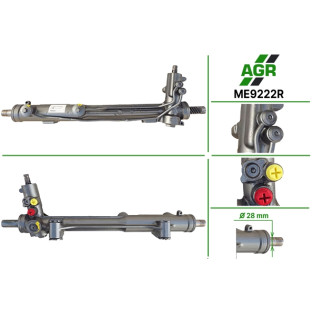 Steering rack with power steering, restored, ME9222R