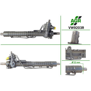 Steering rack with power steering, restored, VW9203R