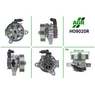 Power steering pump, restored, HO9020R