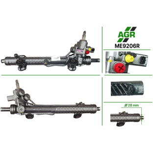 Steering rack with power steering, restored, ME9206R