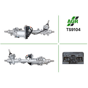 Steering rack with EPS, new, TS9104