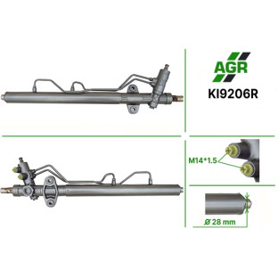 Steering rack with power steering, restored, KI9206R