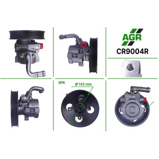 Power steering pump, restored, CR9004R