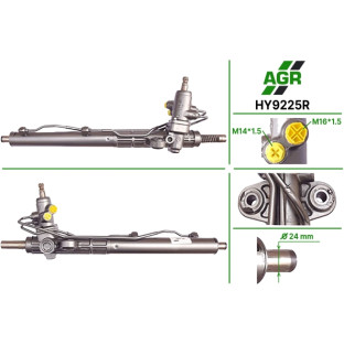 Steering rack with power steering, restored, HY9225R
