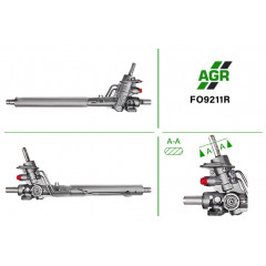 Рульова рейка з ГПК, відновлена, FO9211R