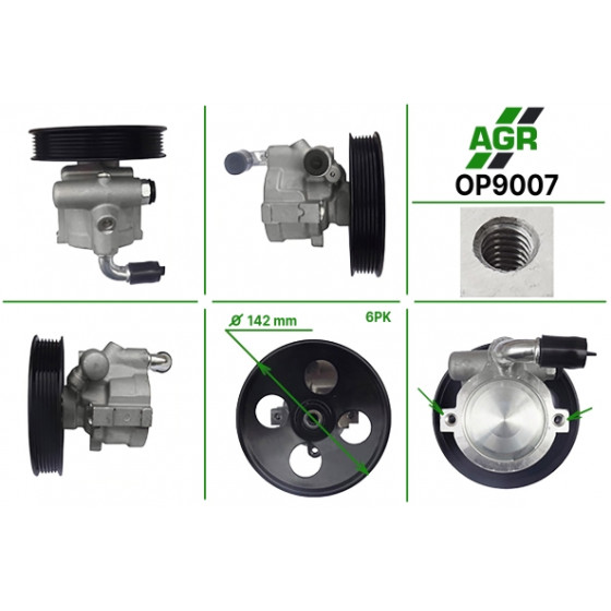 Power steering pump, new, OP9007