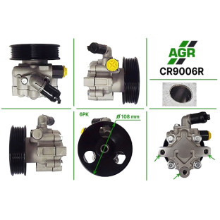 Power steering pump, restored, CR9006R