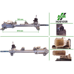 Steering rack with EPS, restored, HO9105R