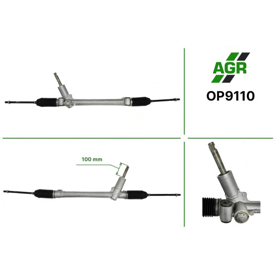 Steering rack without power steering, new, OP9110