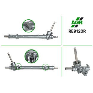 Steering rack without power steering, restored, RE9120R