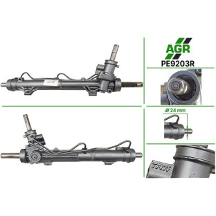 Steering rack with power steering, restored, PE9203R