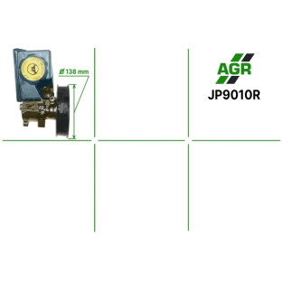 Насос ГУР, восстановленый, JP9010R