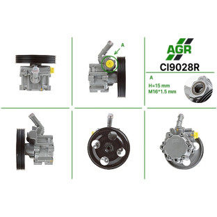 Power steering pump, restored, CI9028R